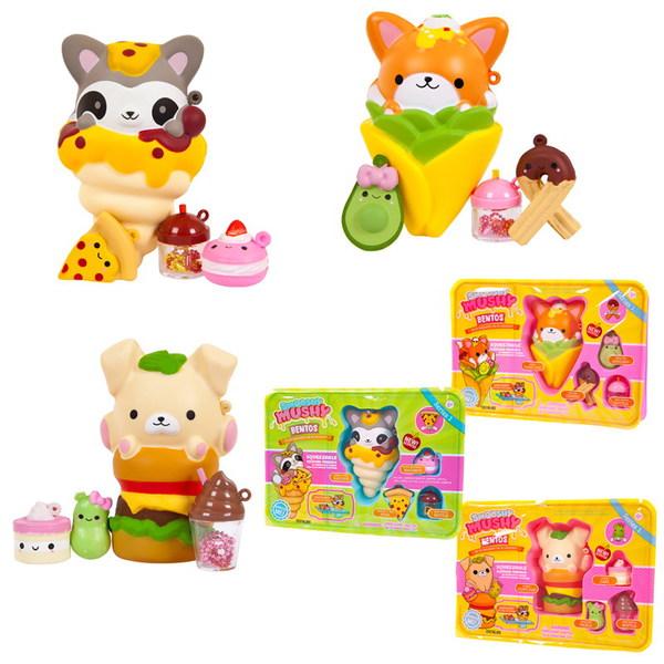 

Игрушка из серии Smooshy Mushy Bento - Школьный завтрак, 3 вида