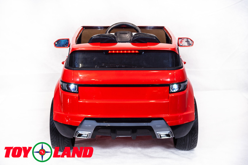 Электромобиль Range Rover красный  