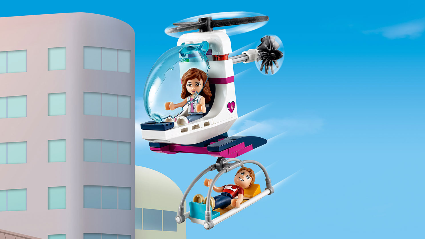 Конструктор Lego Friends. Клиника Хартлейк-Сити  