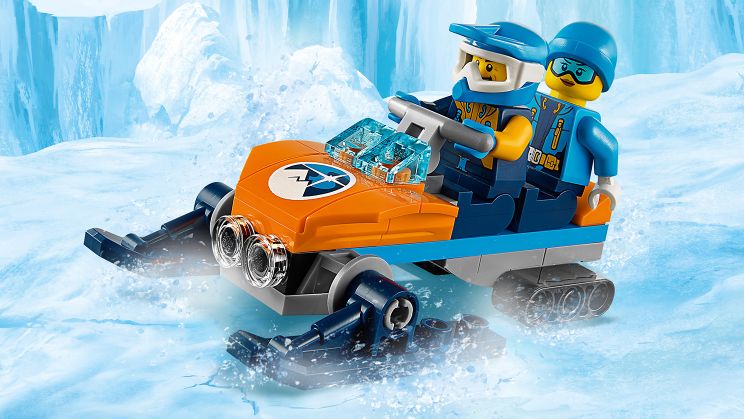 Конструктор Lego City - Арктическая экспедиция Аэросани  