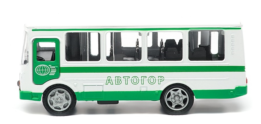 Автобус ПАЗ 3205 Автогор, свет, звук 1:43  