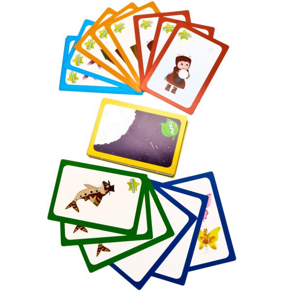 Карточки развивающие из серии Лунтик – Логические цепочки, 36 карточек  