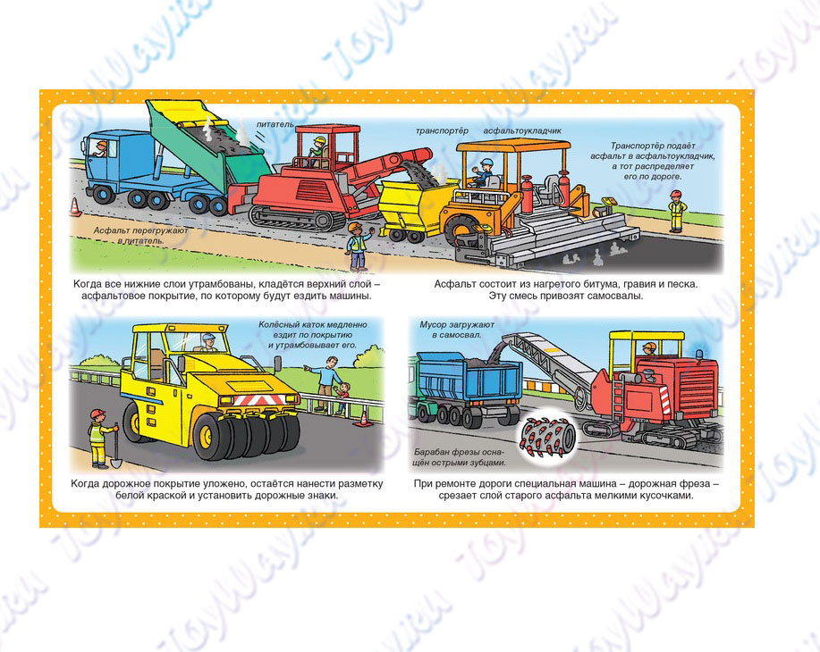 Энциклопедия для малышей Бомон Э. «Машины на стройке» в пухлой обложке  