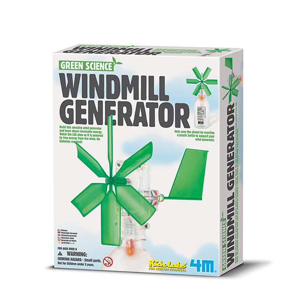Научный набор Green Science - Ветряной генератор  
