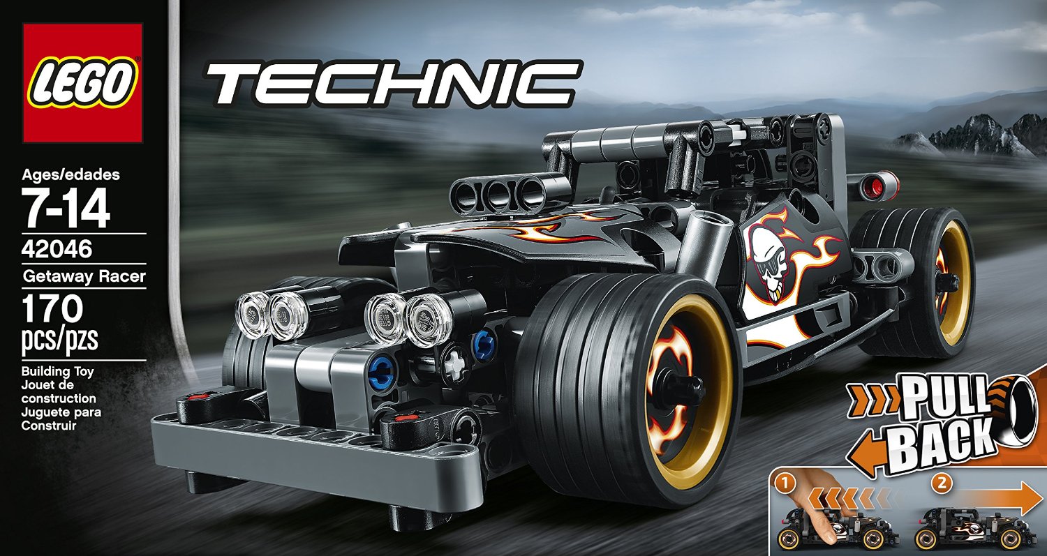 Lego Technic. Лего Техник. Гоночный автомобиль для побега  