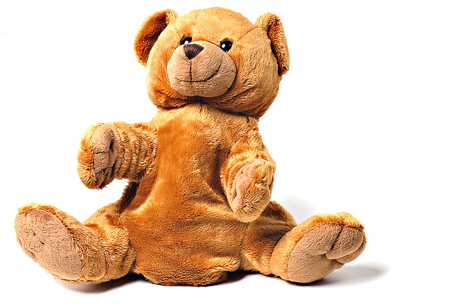Кукла-перчатка медведь Gulliver  