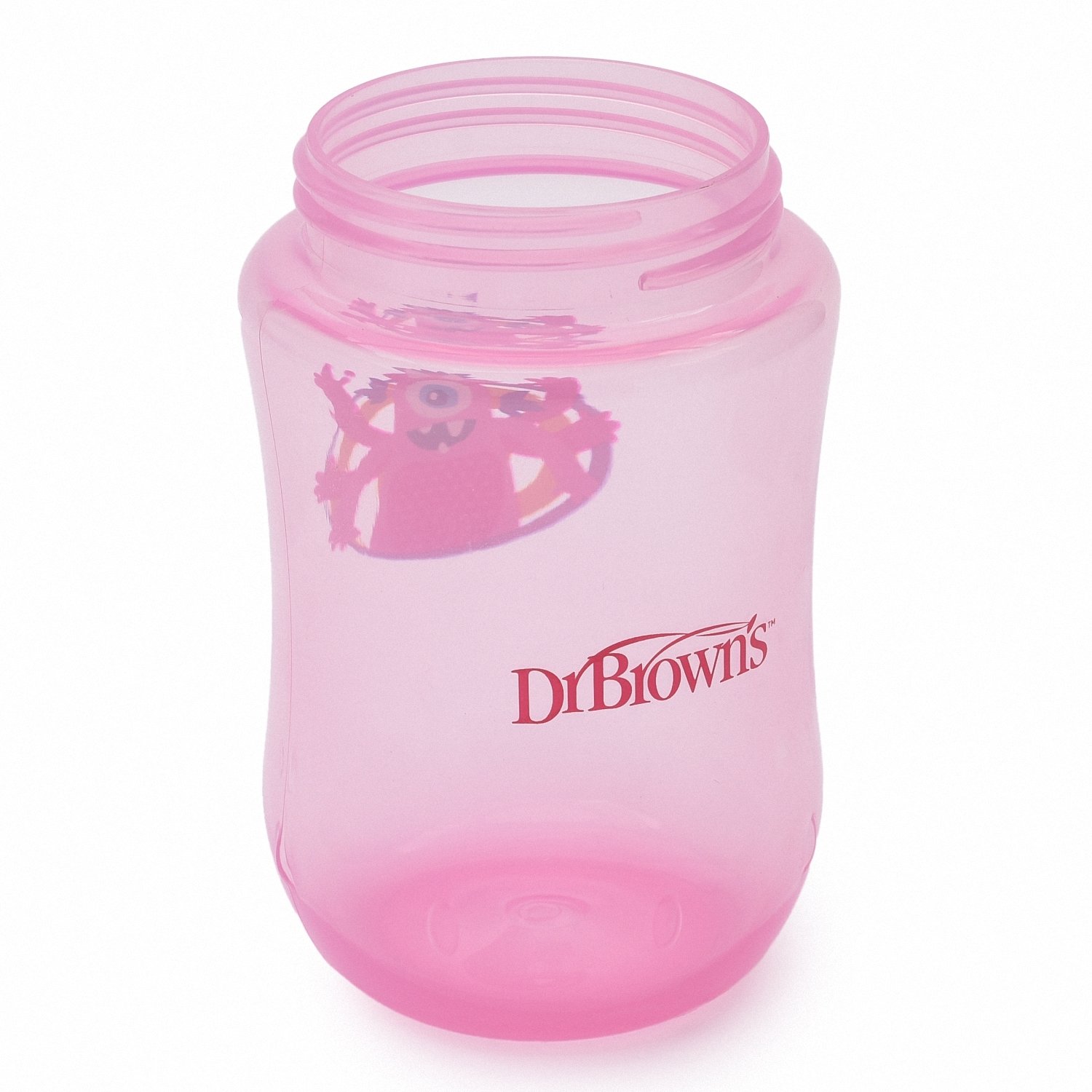 Чашка-непроливайка 270 мл, с мягким носиком и откидывающейся крышкой, 9+ месяцев, цвет розовый  