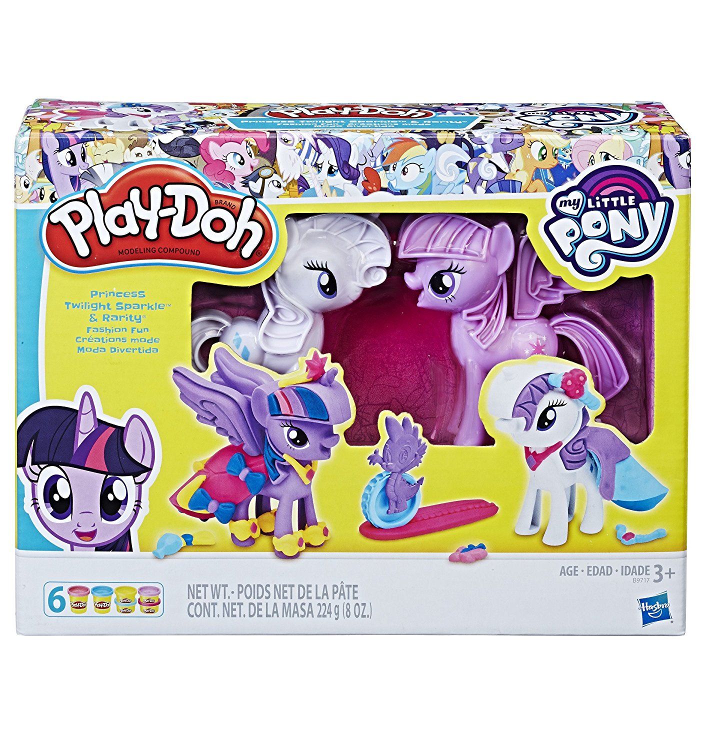 

Игровой набор Play-Doh - Твайлайт и Рарити