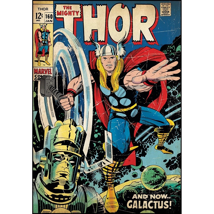 

Наклейка для декора Marvel - Тор, комиксы