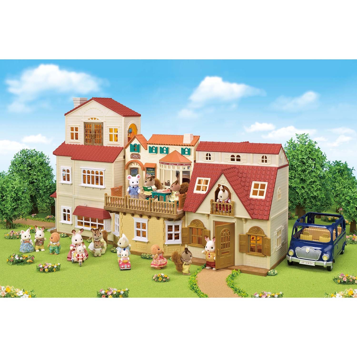 Дом sylvanian families дом с мансардой