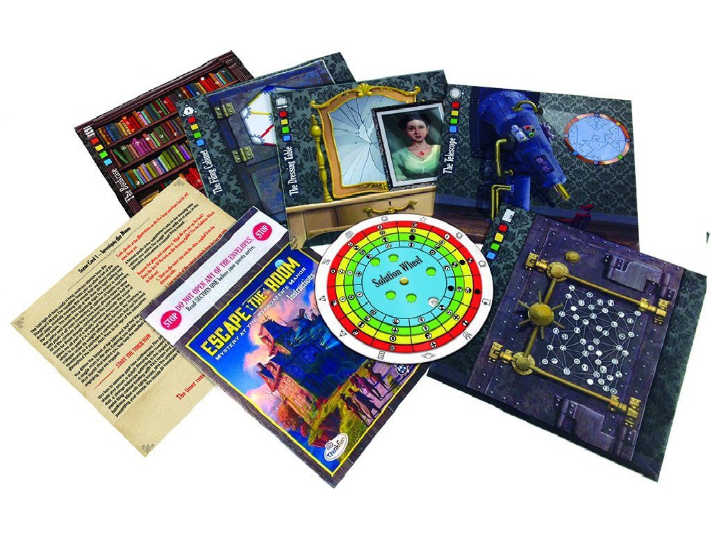 Настольная игра-квест ThinkFun — Загадка усадьбы астролога, 7351-RU 