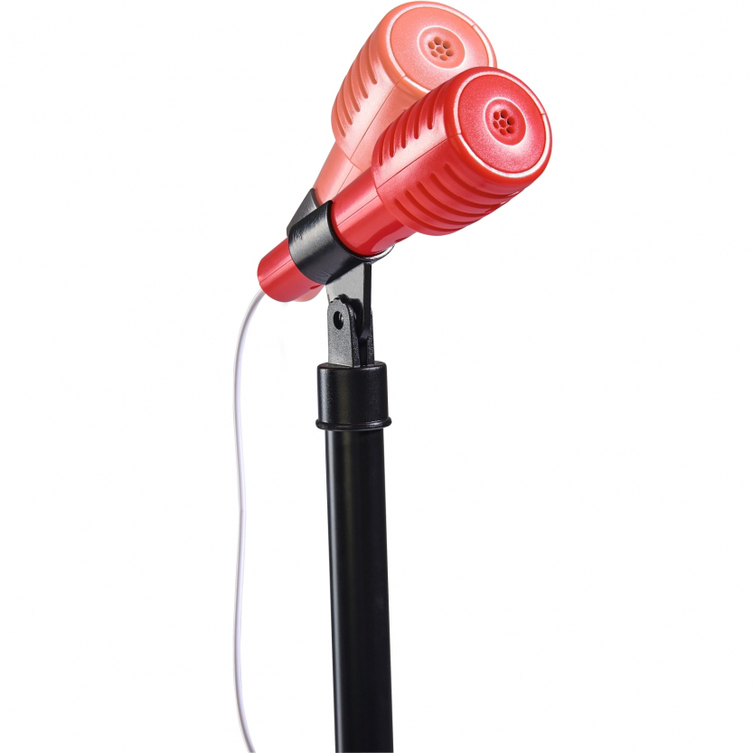 Микрофон на стойке с эффектом диско-шара, 50-100 см  