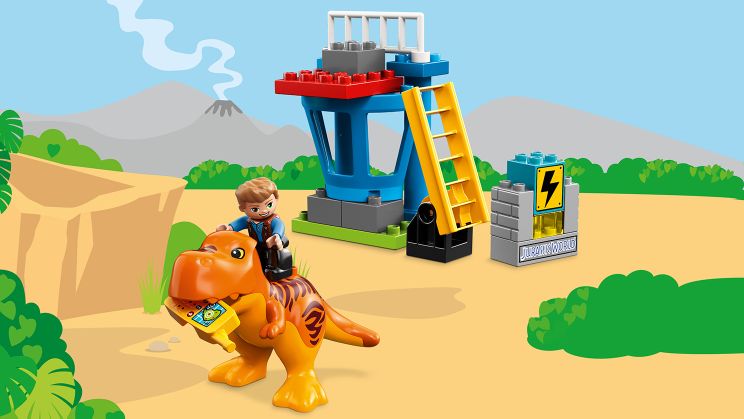 Конструктор Lego Duplo - Jurassic World Башня Ти-Рекса  