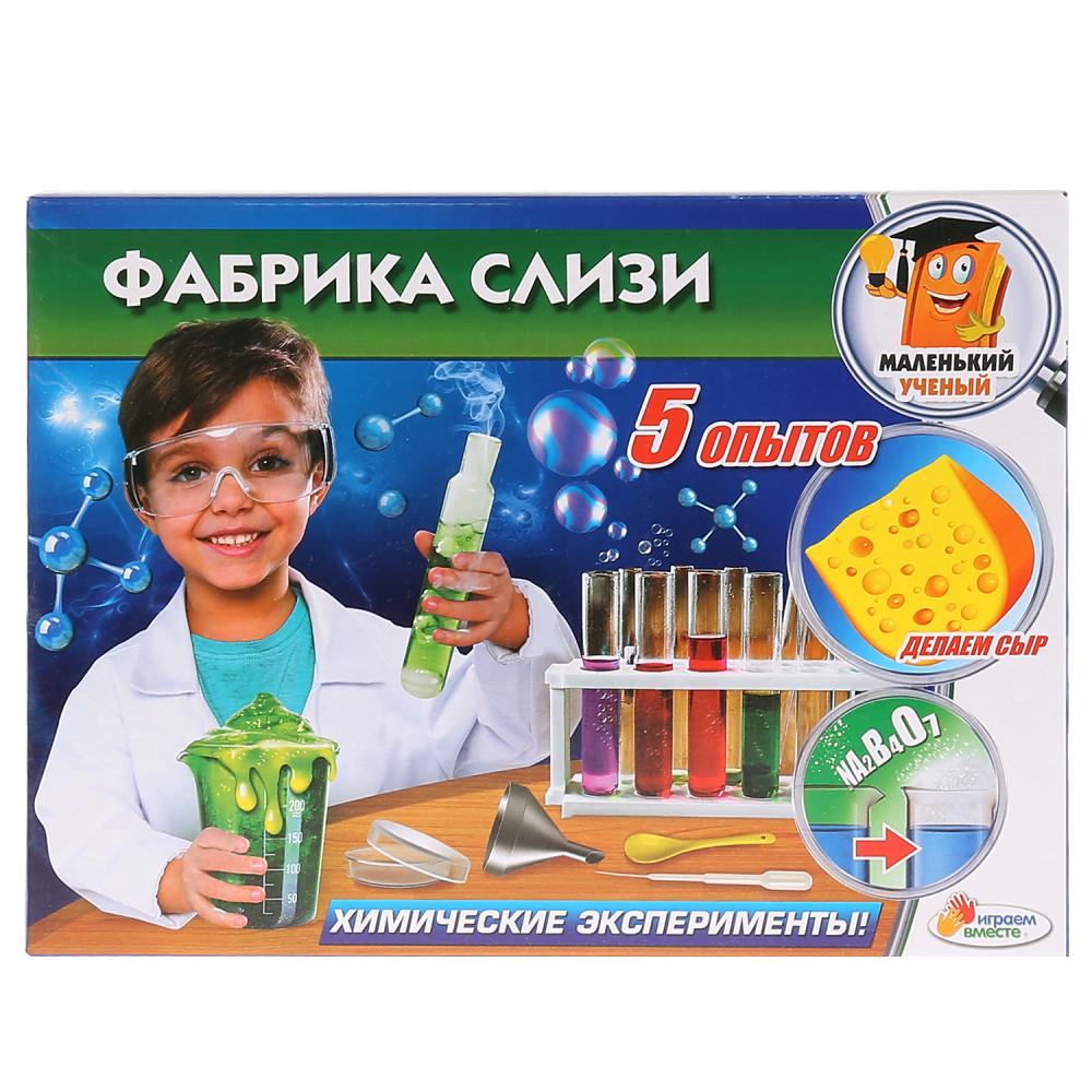 

Игровой набор - Опыты: Фабрика слизи