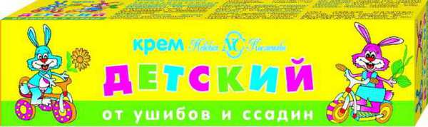 

Крем - Детский от ушибов/ссадин, 40 мл