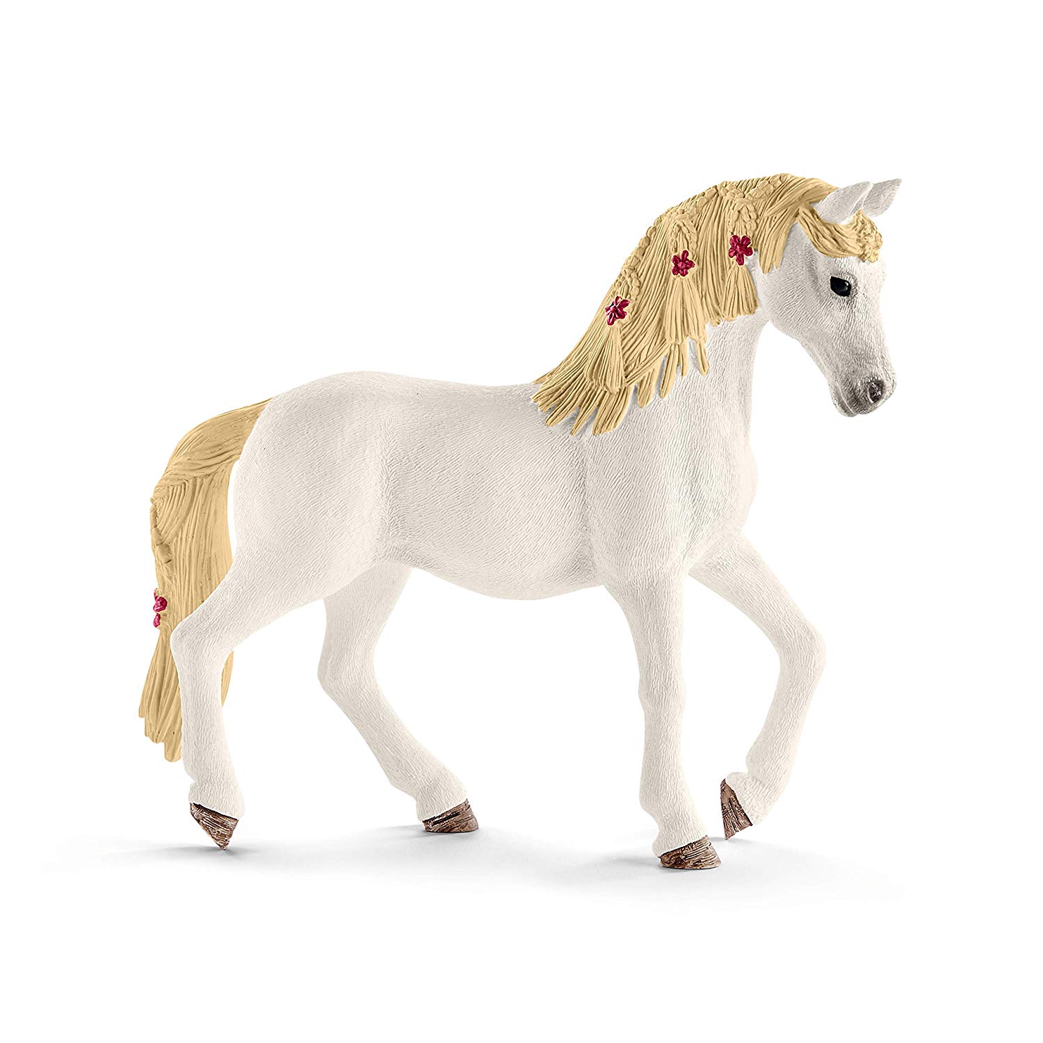 Белый конь игрушка. Schleich 42415. шляйх лошади беляй фриз. шляйх лошади белый фриз. schleich horse club.