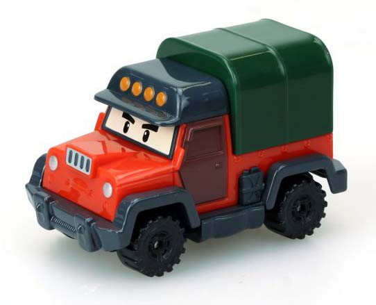 

Poli Robocar. Металлическая машинка Почер, 6 см.