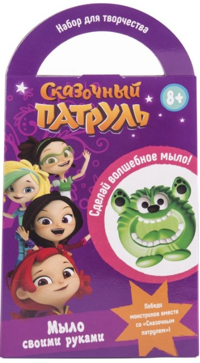 

Набор из серии Сказочный Патруль. Мыло своими руками - Зеленый монстрик