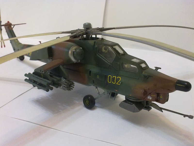 Подарочный набор – Модель для склеивания - Вертолёт МИ-28А  