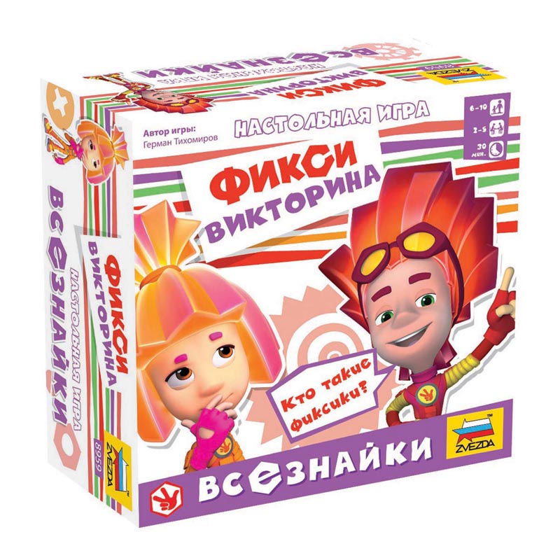 Игра настольная - Фиксики. Всезнайки  