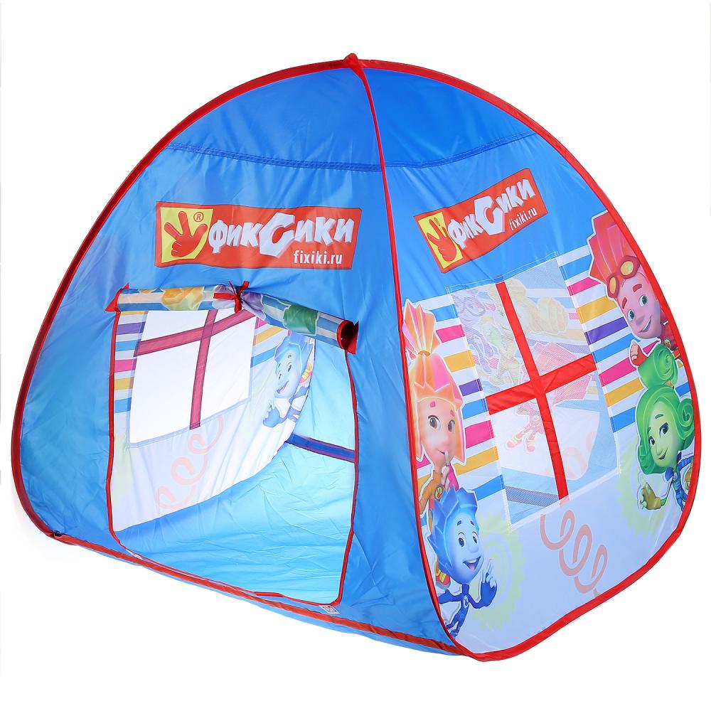 Детская игровая палатка из серии Фиксики с тоннелем в сумке  
