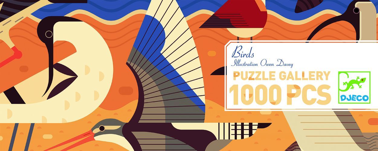 Пазл - Птицы, 1000 деталей  