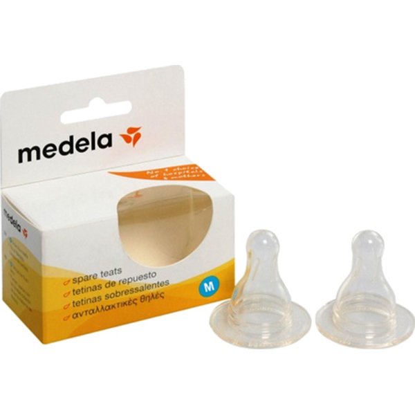 Соска Medela силиконовая, М 2 штуки  