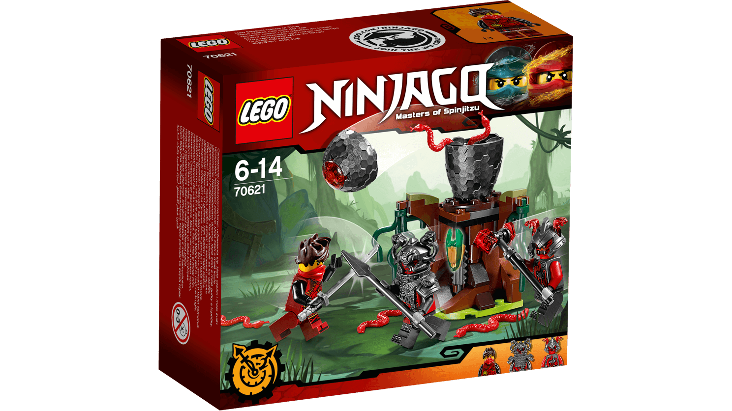 Lego Ninjago. Атака Алой армии  