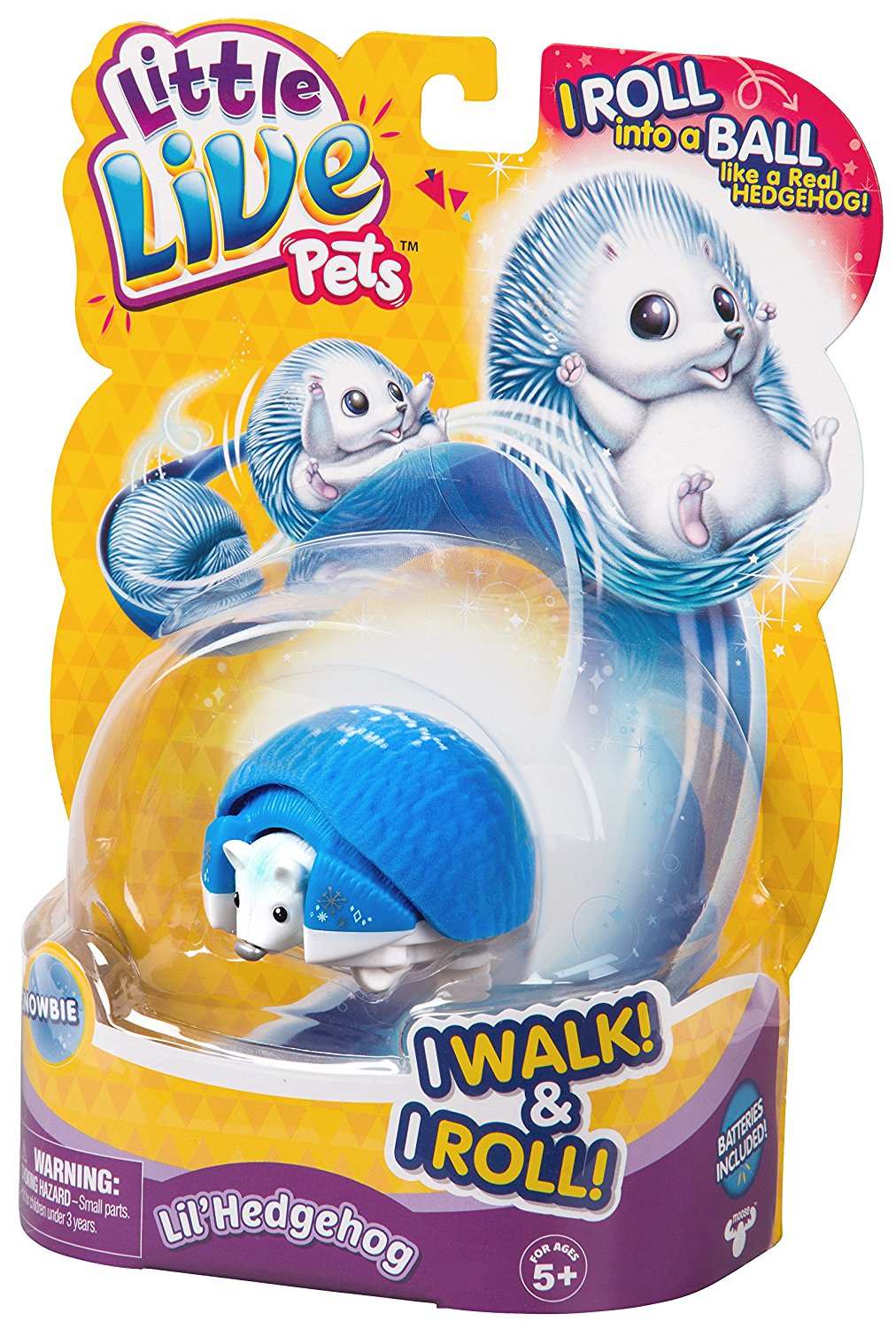 Интерактивная игрушка Little Live Pets – Ежик Snowbie  