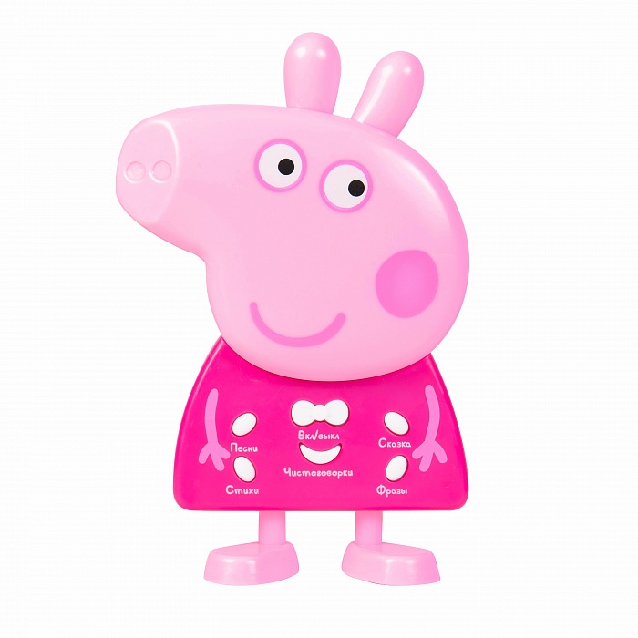 

Интерактивная фигурка со звуком. ТМ Peppa Pig - Свинка Пеппа, свет и звук