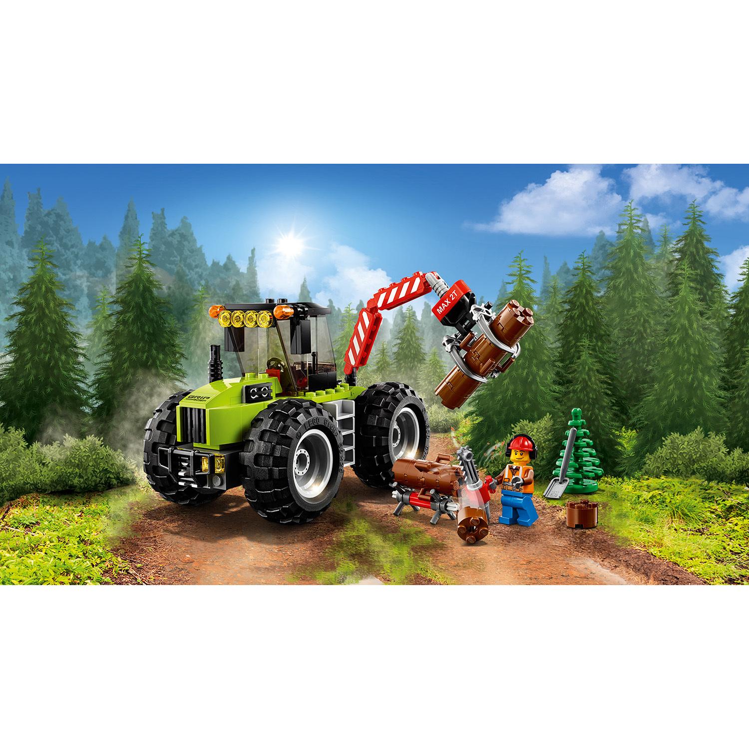 Конструктор Lego City - Лесной трактор City Great Vehicles  