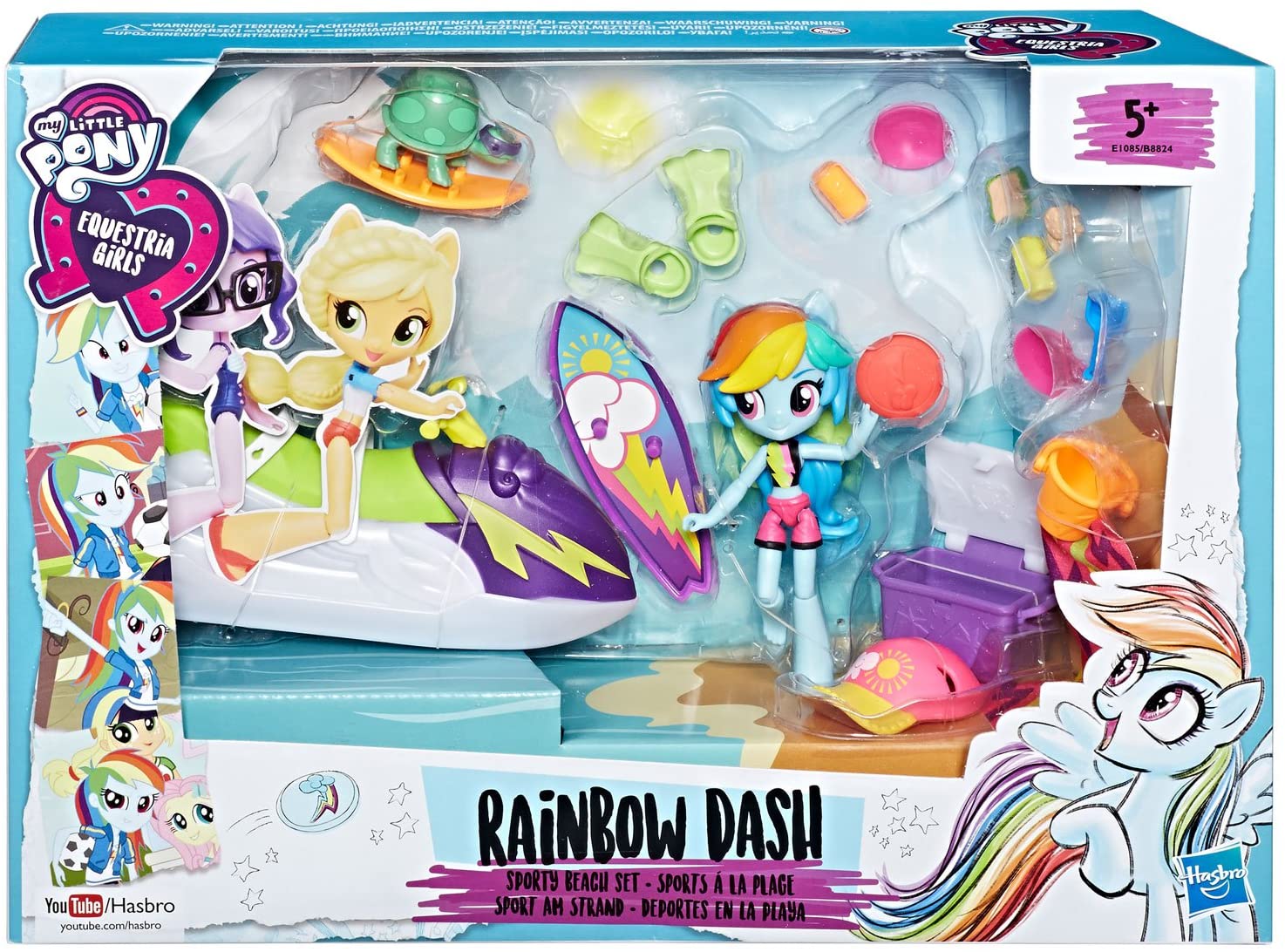 Игровой набор мини-кукол Пляжный отдых My Little Pony Equestria Girls Minis  