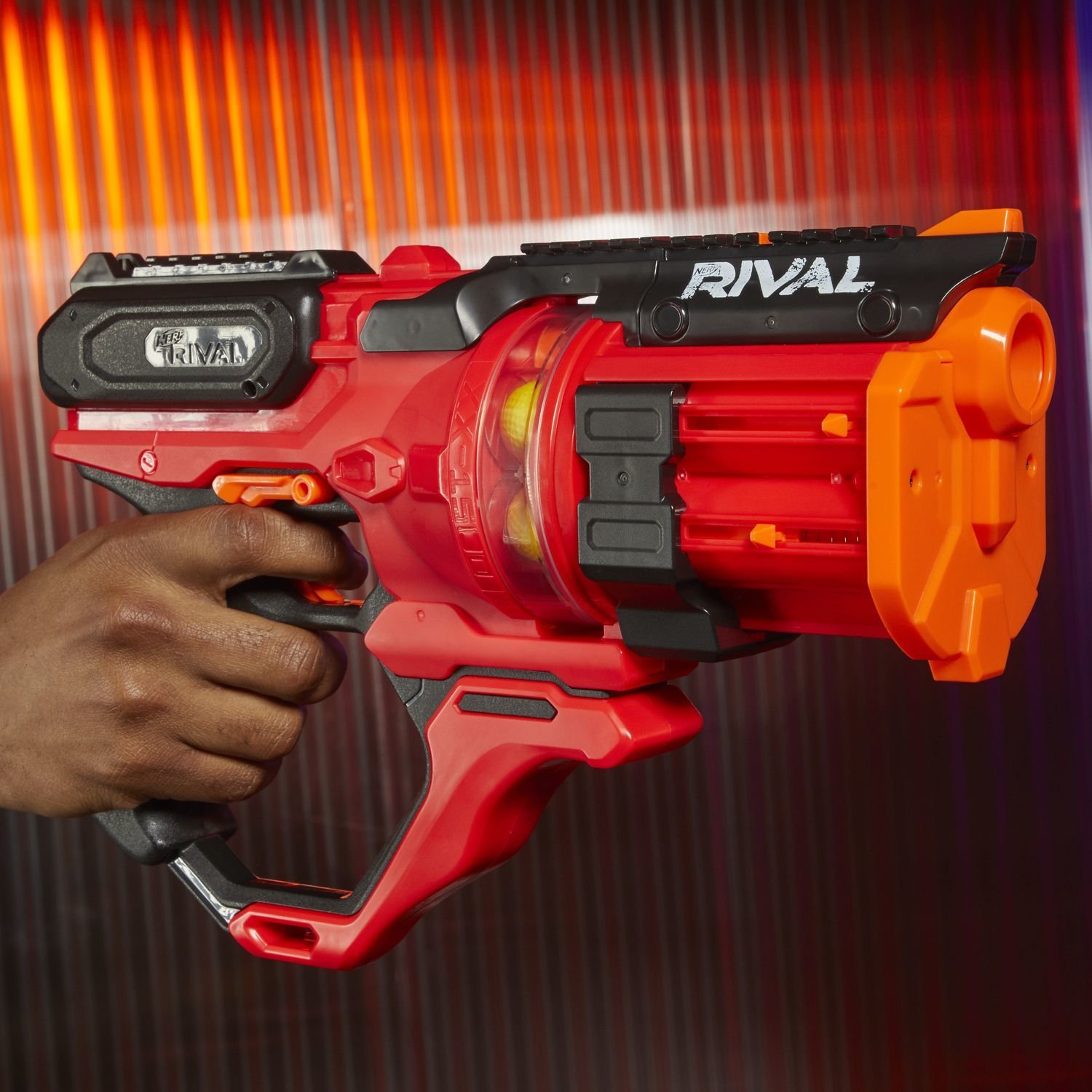 Бластер Nerf Нерф Райвал – Раундхаус, красный  