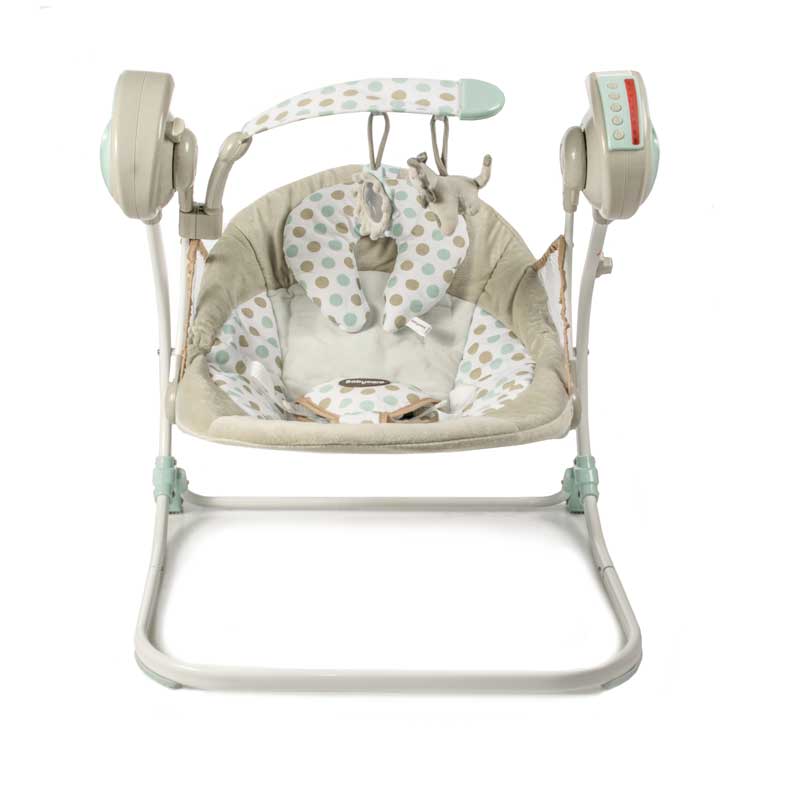 Электрокачели Baby Care - Flotter с адаптером, зеленый /green  