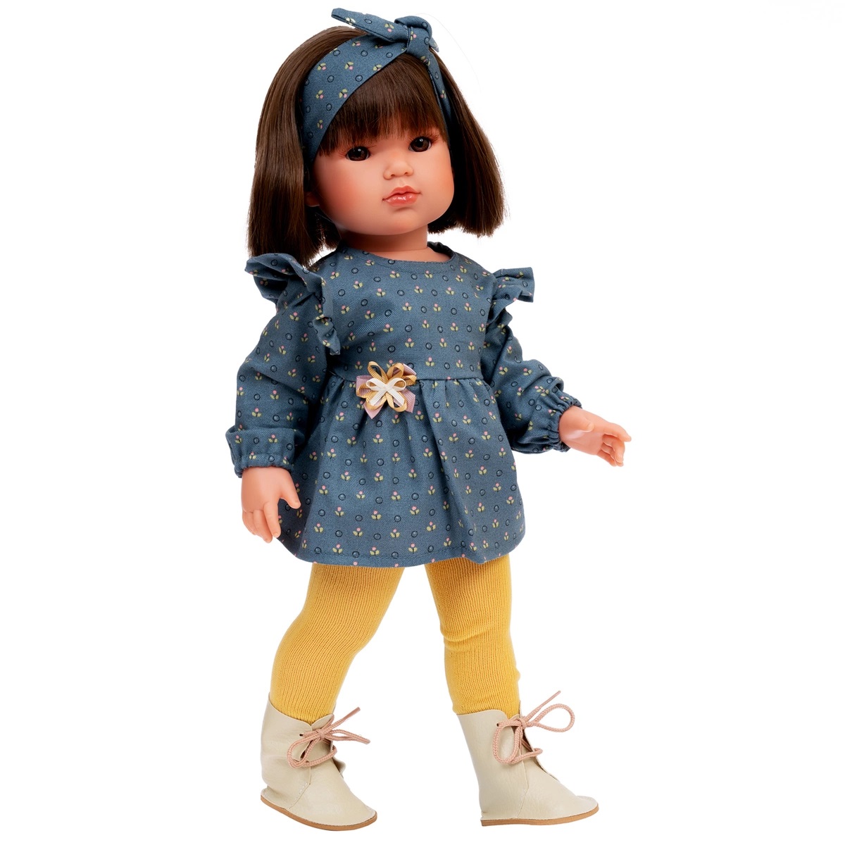 Кукла Белла в синем платье, 45 см  