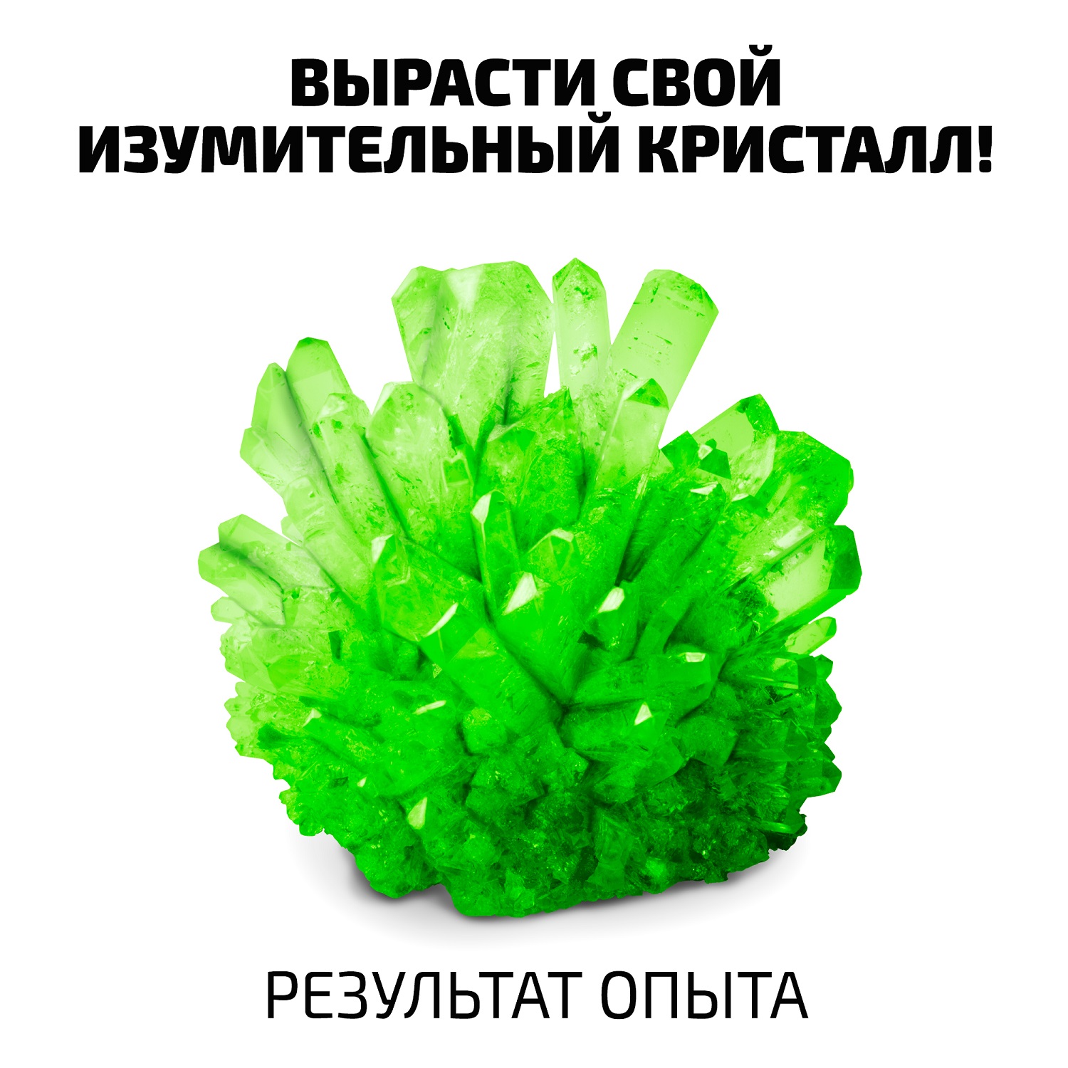 Набор для опытов Вырасти кристалл, зеленый, светится в темноте из серииNational Geographic от JMW Sales, 36024 - купить в интернет-магазинеToyWay.Ru