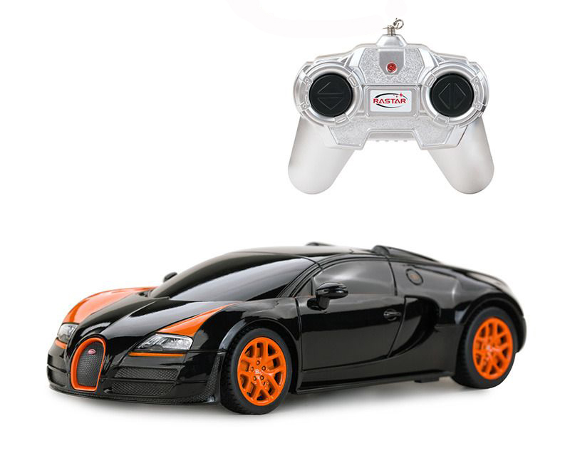 

Машина на р/у – Bugatti Grand Sport Vitesse, 1:24, черный