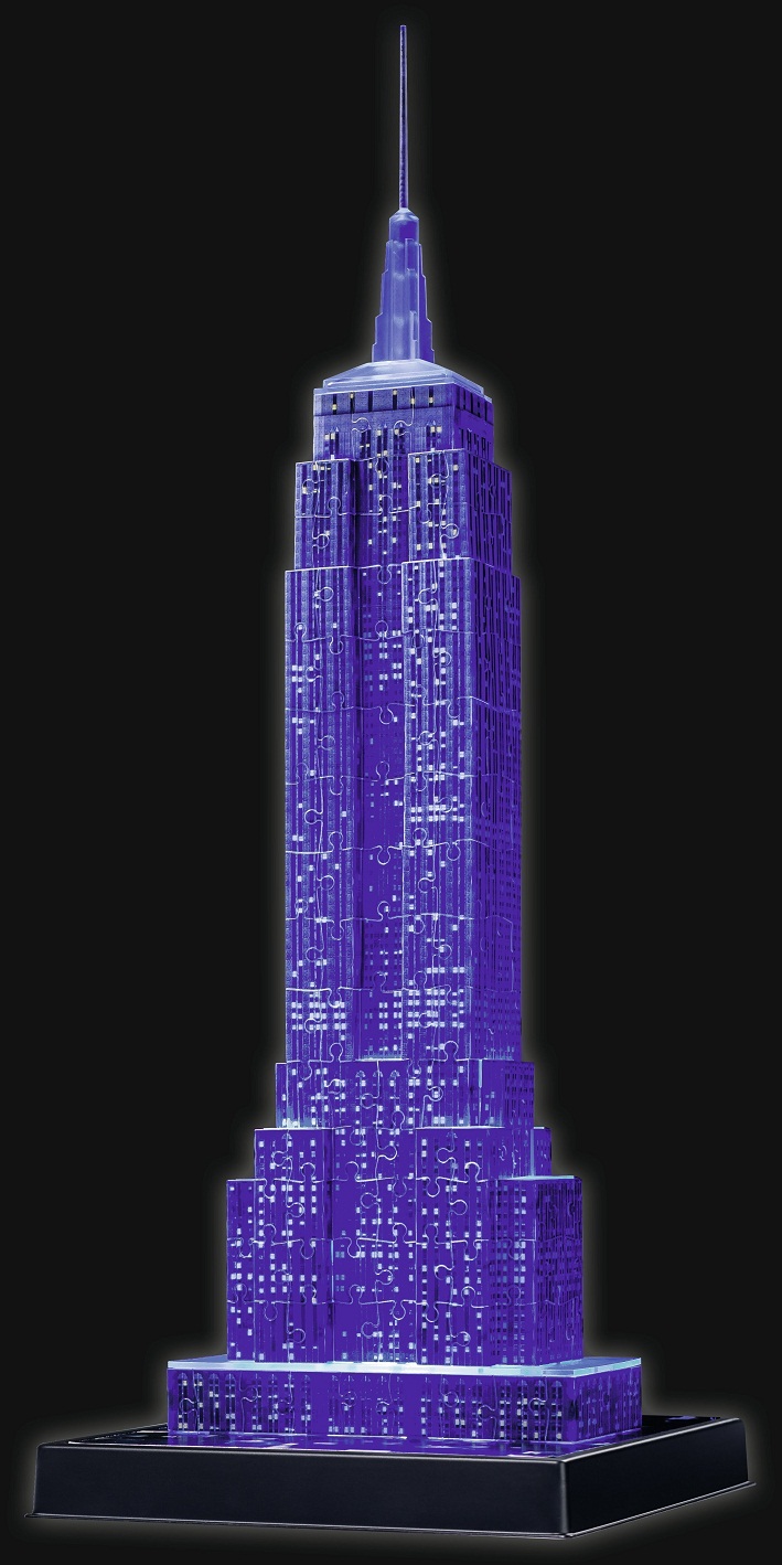 3D пазл - Ночной Эмпайр Стейт Билдинг, 216 элементов  