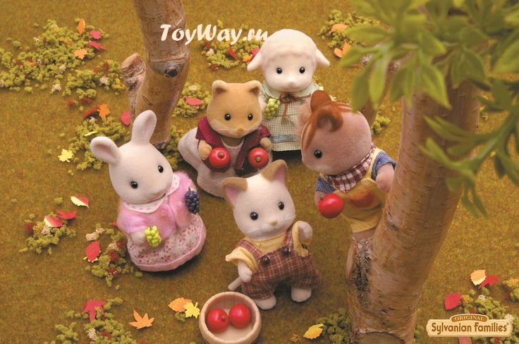 Sylvanian Families - Семья лис  