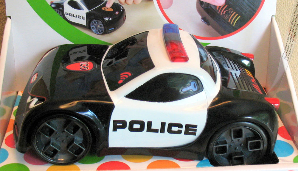 Игрушечная гоночная машинка - Полиция, серия Touch n' Go  