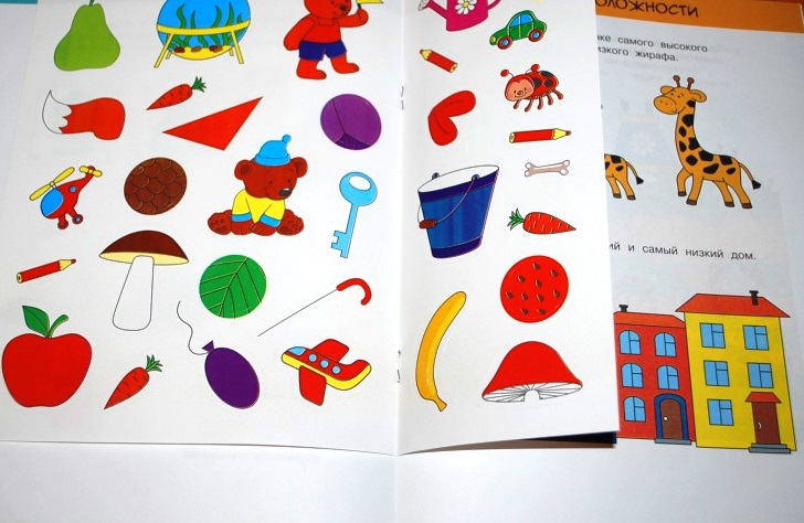 Книга с наклейками Земцова О.Н. «Развиваем интеллект» из серии Дошкольная мозаика для детей от 3 до 4 лет  