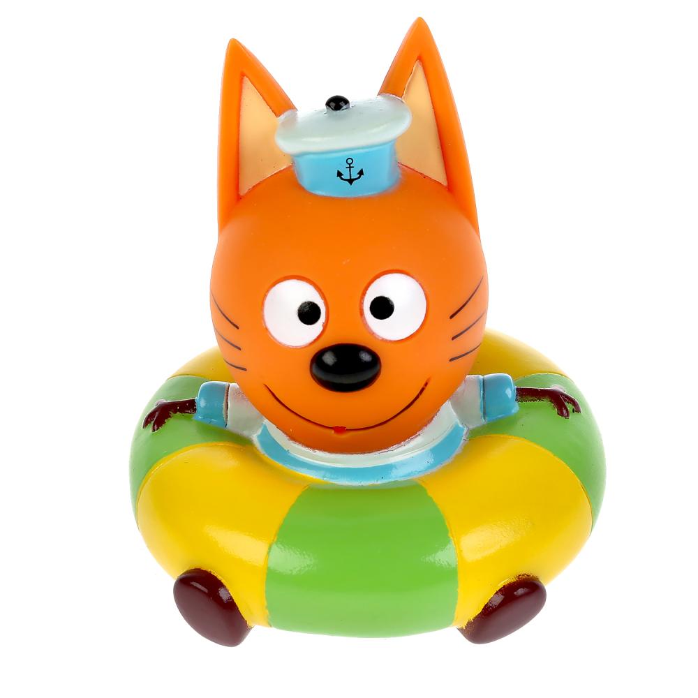 

Игрушка пластизоль для ванны Три Кота - Коржик на круге