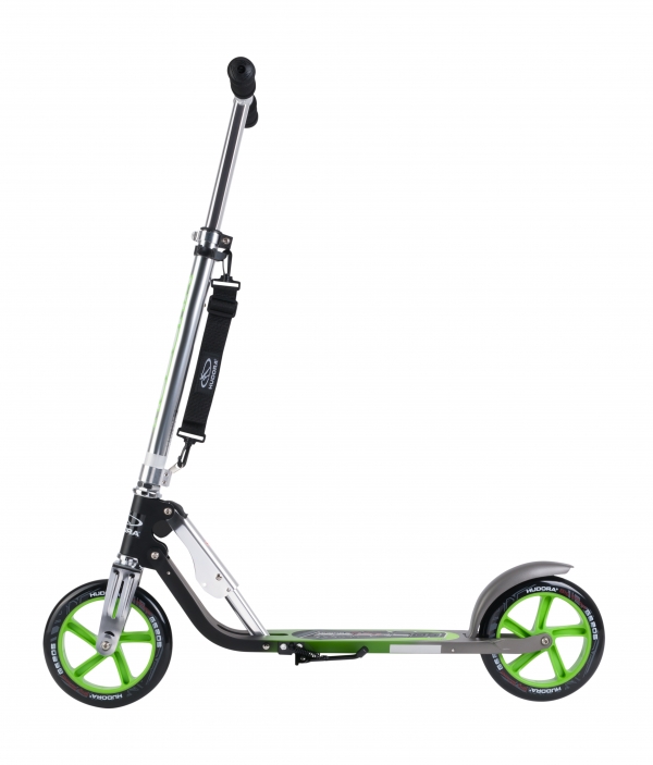 Двухколесный самокат Hudora Big Wheel GS 205, green/зеленый  