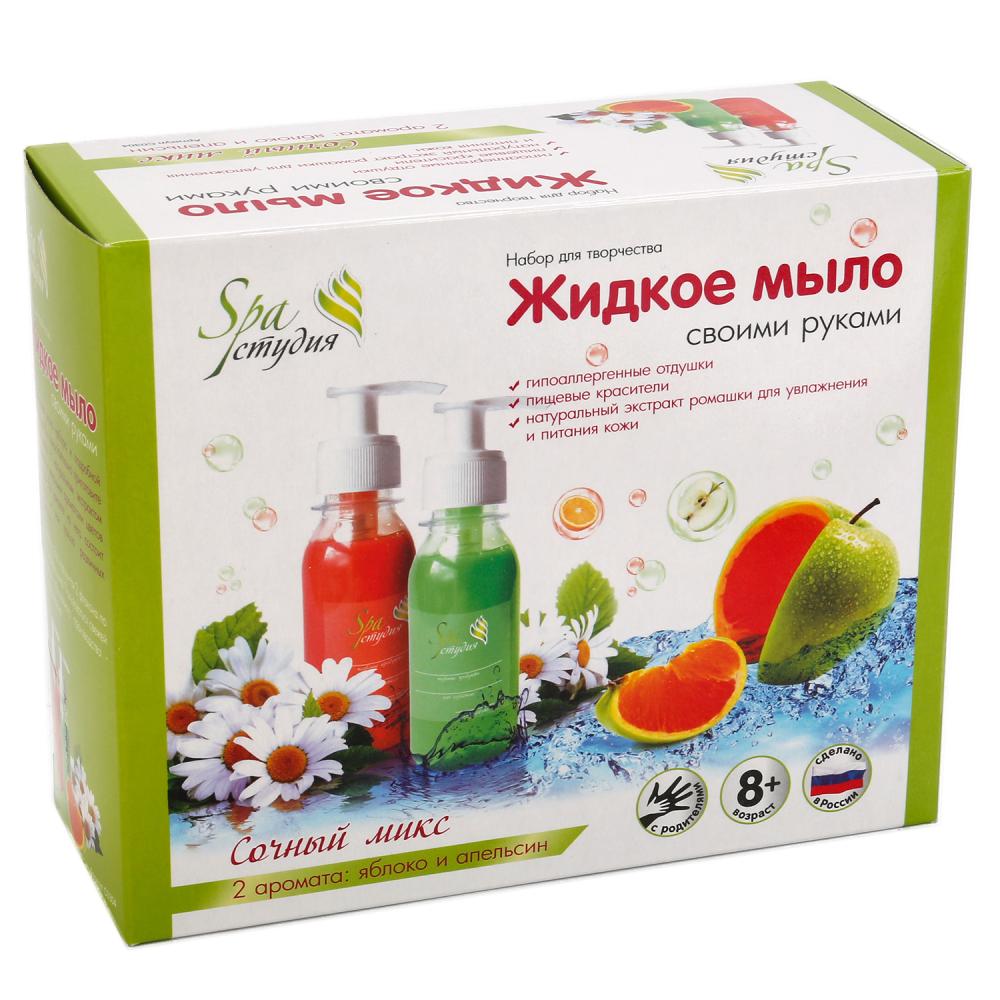 

Жидкое мыло своими руками – Сочный микс