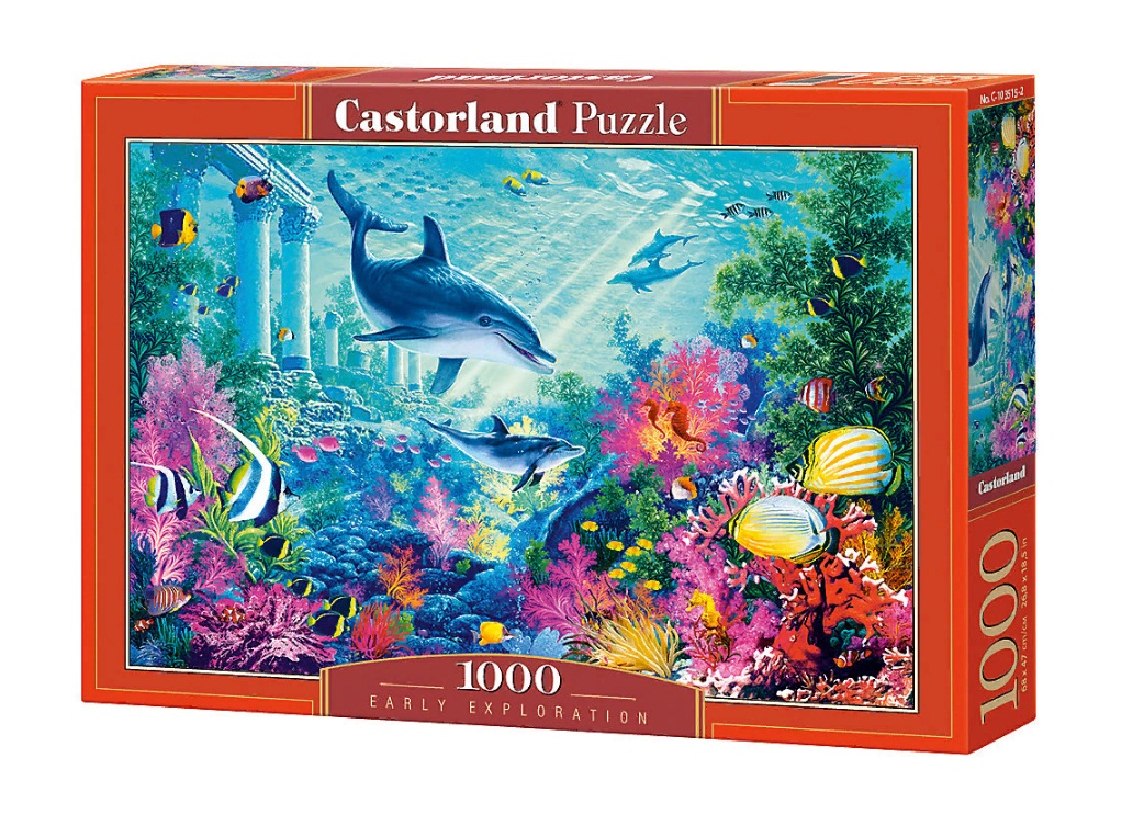 

Пазлы Castorland - Подводная разведка, 1000 элементов
