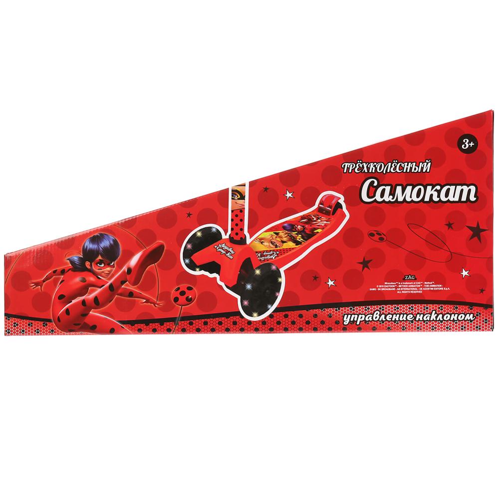 трехколесный самокат леди баг