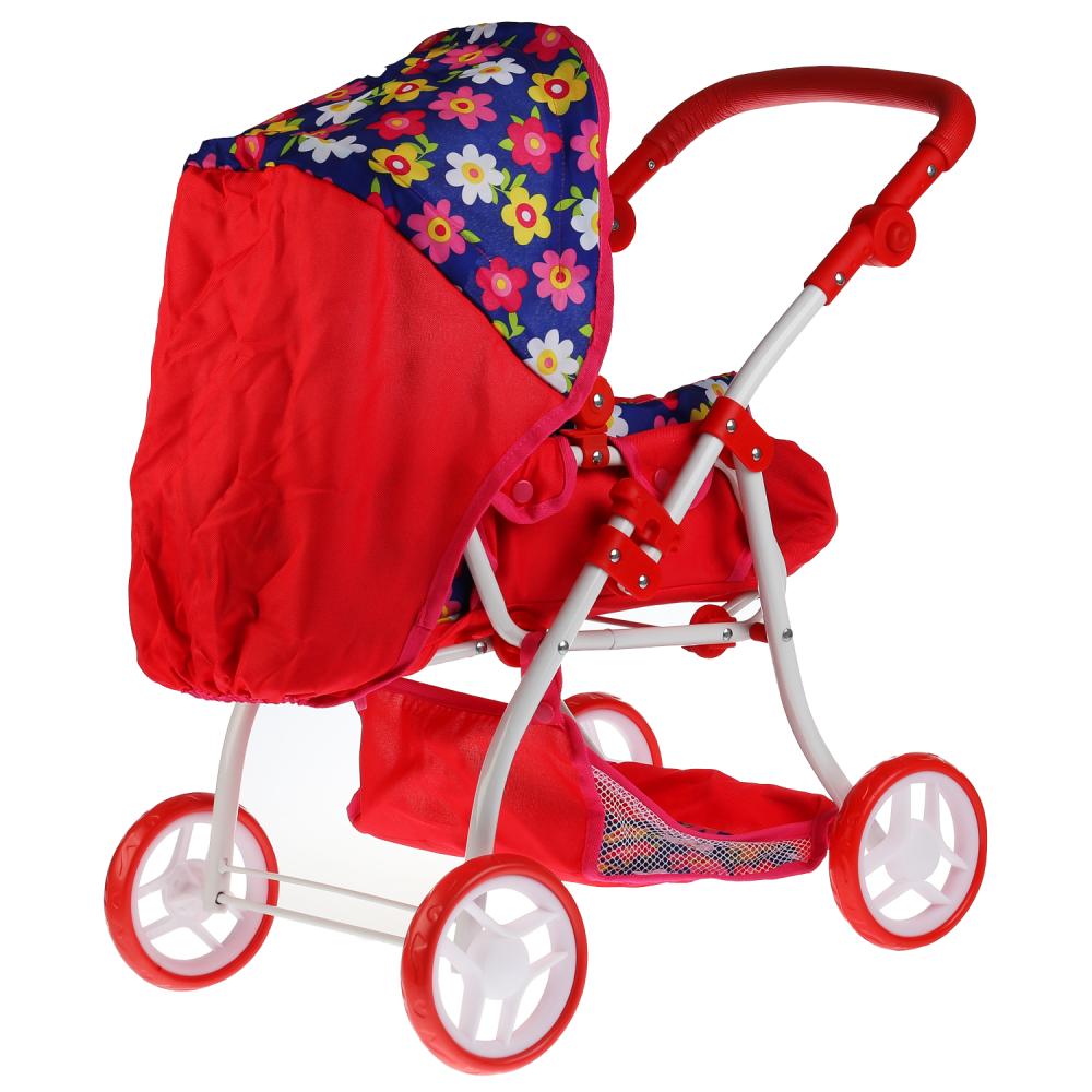 Коляска-люлька Карапуз металлическая с корзиной  