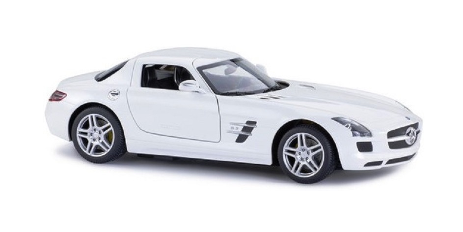 

Машина на радиоуправлении Mercedes-Benz SLS AMG, цвет белый, 27MHZ, 1:14
