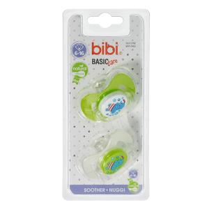 

Пустышка Natural силиконовая 6-16 мес.BasicCare ДУО 2 штуки