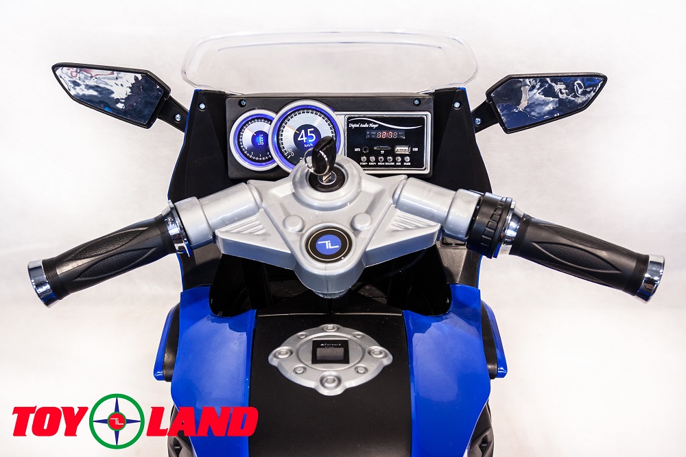 Электромотоцикл Moto синий  